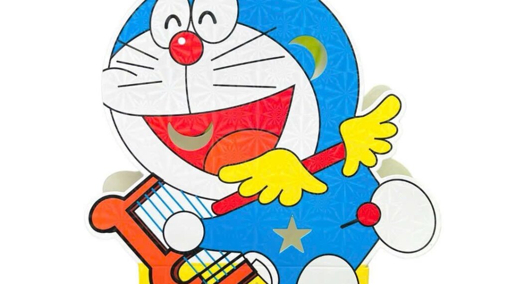 Lồng đèn phản quang hình Doraemon